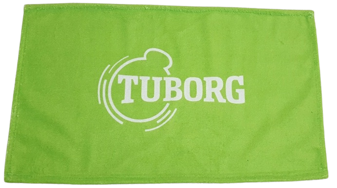 Custom Logo Rotation Printed Cotton Promotional Bar Towels